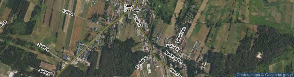 Zdjęcie satelitarne Szkolna ul.